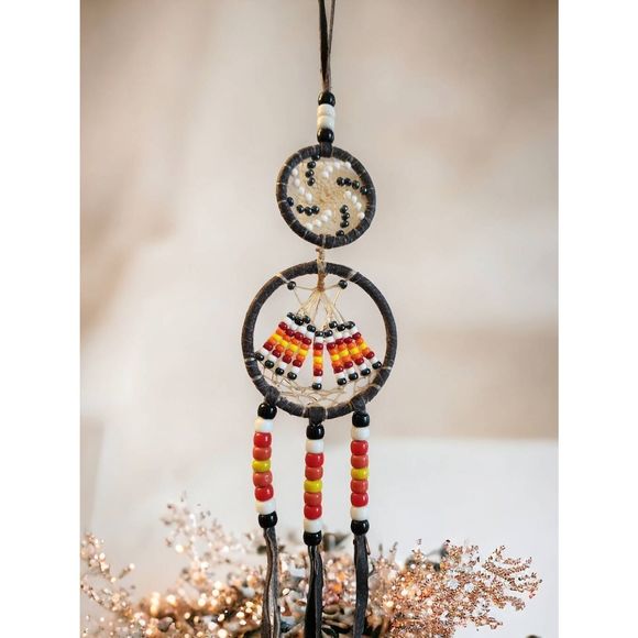 Authentic Native Sioux Indian Dream Catcher to catch the Nightmares - Picture 6 of 7